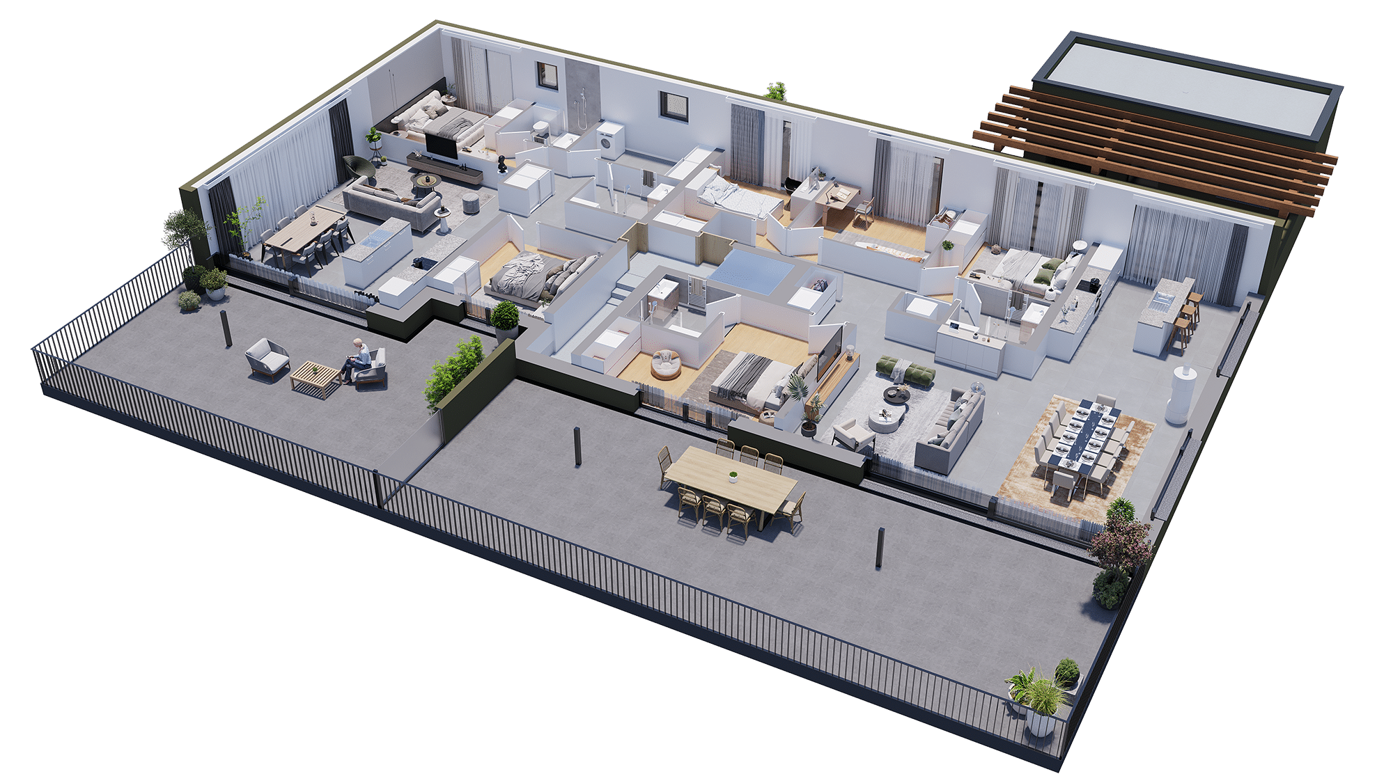 Plan 3D Niveau 4